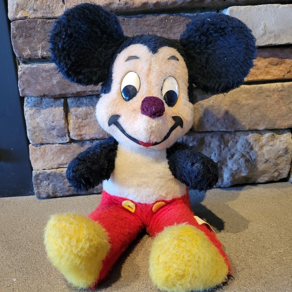 Vintage Mickey Mouse Plush